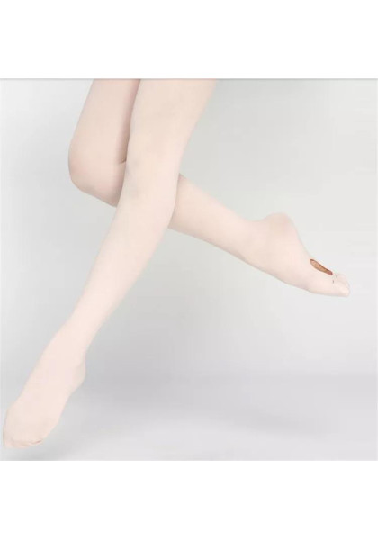 Professional Convertible Tights - Color Ballet Pink
